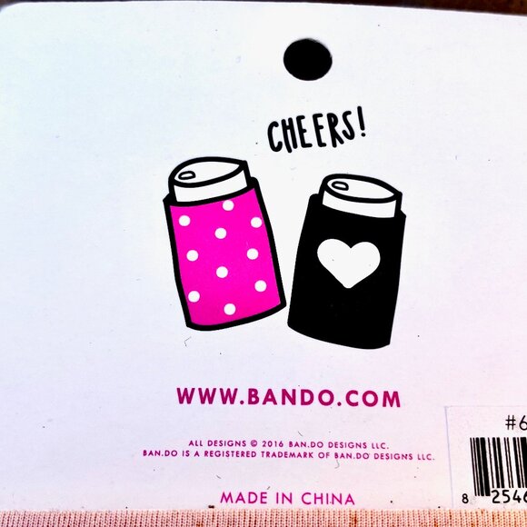 Bando Cold Drink Beverage Sleeve * Love Potion + Hot Tub Club * lot of 4 Sleeves - Picture 6 of 9